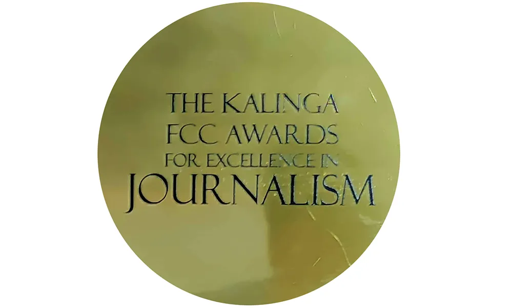 Kalinga FCC Awards for excellence in Journalism